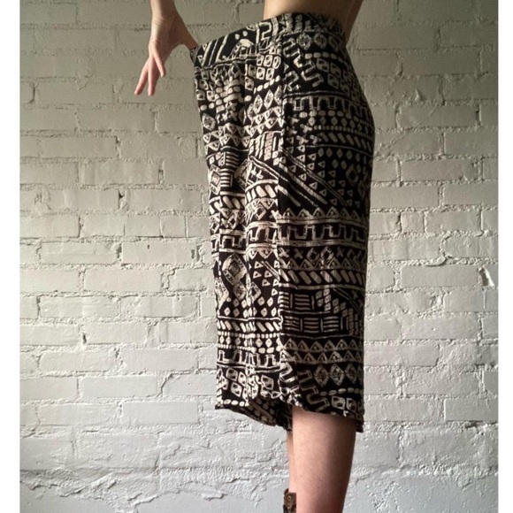 Silence + Noise Geometric Black and White Trousers - Picture 3 of 8